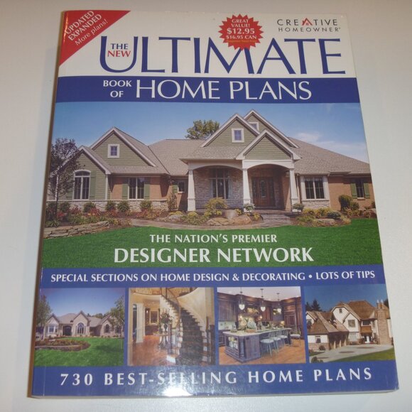 The New Ultimate Book of HOME PLANS (608 pages) - Picture 1 of 3